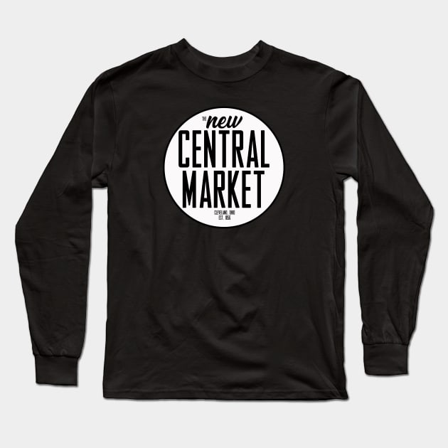 Cleveland's New Central Market est. 1856 Long Sleeve T-Shirt by mbloomstine